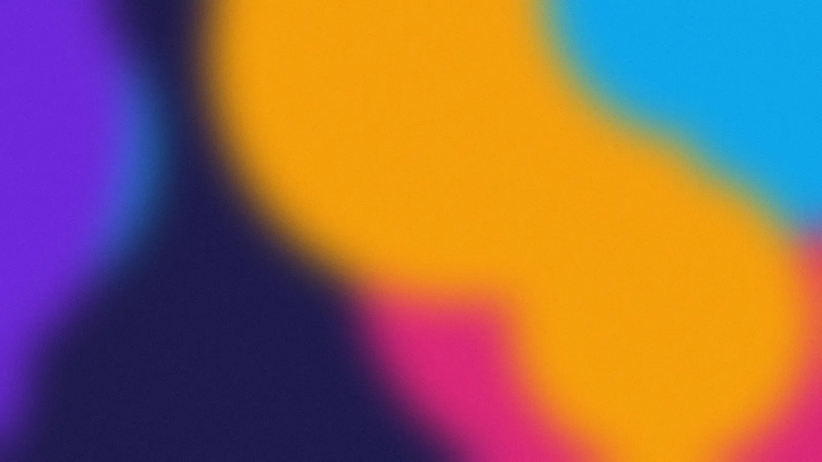 Abstract artwork in violet, pink and amber